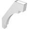 Ekena Millwork 4-in. W x 22-in. D x 34-in. H Merced Architectural Grade PVC Knee Brace BRCP04X22X34MRC - alternate 2